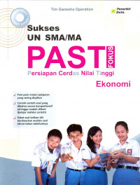 SUKSES UN SMA/MA PASTI FOKUS EKONOMI UNTUK SEKOLAH MENENGAH ATAS