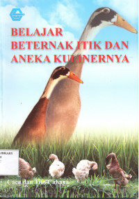 BELAJAR BETERNAK ITIK DAN ANEKA KULINERNYA