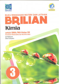 BRILIAN KIMIA UNTUK SMA/MA KELAS XII