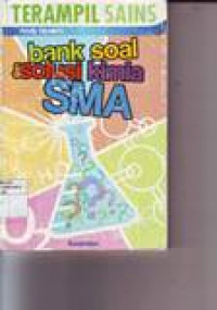 TERAMPIL SAINS BANK SOAL DAN SOLUSI KIMIA SMA