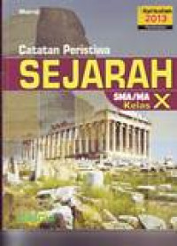 CATATAN PERISTIWA SEJARAH SMA/MA KELAS X