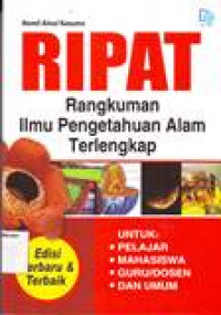 RIPAT RANGKUMAN ILMU PENGETAHUAN ALAM TERLENGKAP